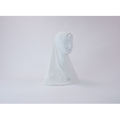Hijab   lycra 1 piece - blanc